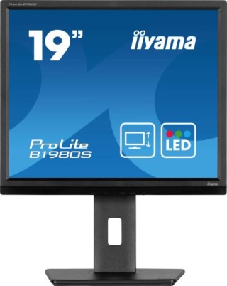 iiyama iiyama prolite b1980s-b1 pantalla para pc 48,3 cm (19) 1280 x 1024 pixeles vga led negro
