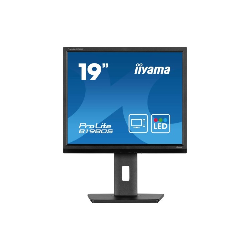 iiyama iiyama prolite b1980s-b1 pantalla para pc 48,3 cm (19) 1280 x 1024 pixeles vga led negro