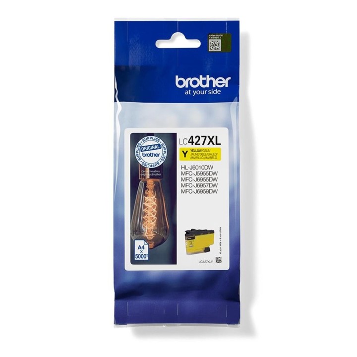 brother cartucho tinta canon lc427xly amarillo