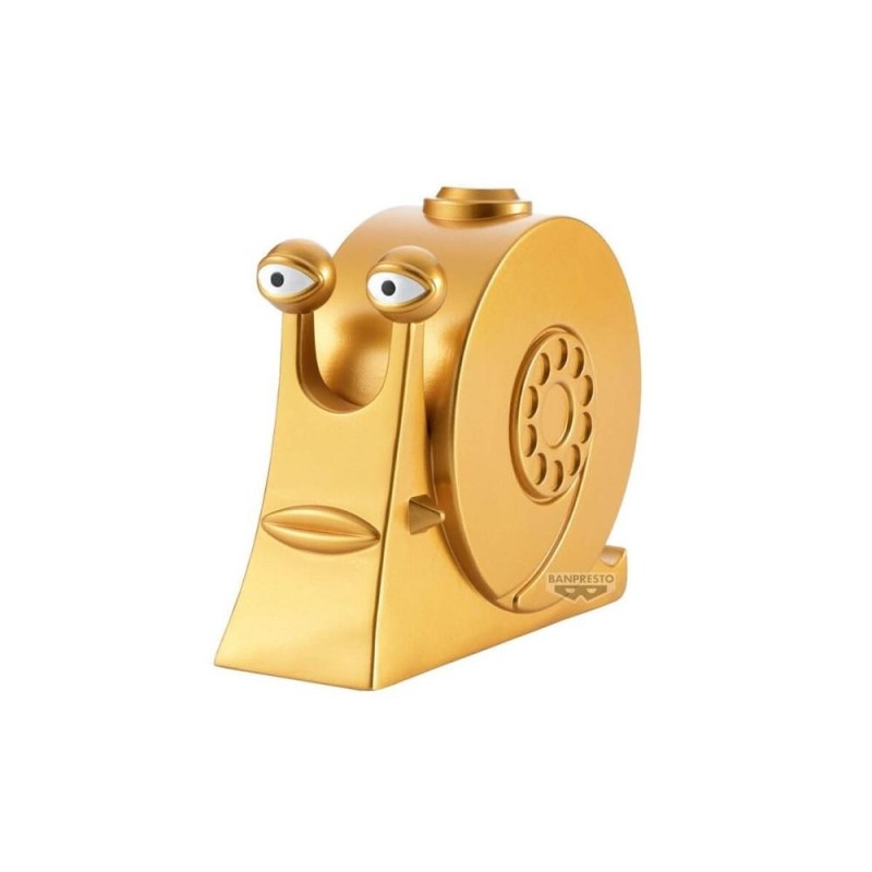 banpresto figura banpresto one piece sofvimates golden den den mushi 9cm