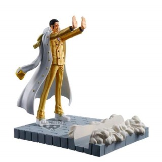 banpresto figura banpresto one piece fl kizaru borsalino 12cm