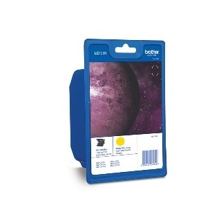 brother cartucho tinta brother lc1220ybp amarillo 300 paginas dcpj525w -  dcpj725dw -  dcpj925dw -