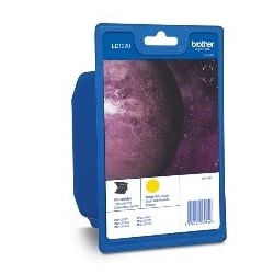 brother cartucho tinta brother lc1220ybp amarillo 300 paginas dcpj525w -  dcpj725dw -  dcpj925dw -