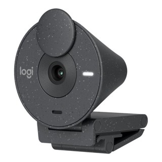 logitech webcam logitech brio 300 grafito full hd -  usb tipo c