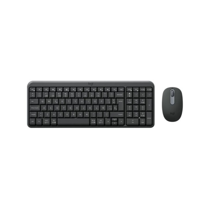 teclado+raton logitech mk250 bluetooth negro usb