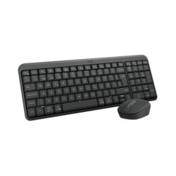 teclado+raton logitech mk250 bluetooth negro usb