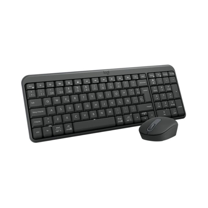 teclado+raton logitech mk250 bluetooth negro usb
