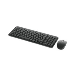 teclado+raton logitech mk250 bluetooth negro usb