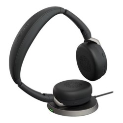 jabra auriculares jabra evolve2 65 flex ms stereo inalambrico negro