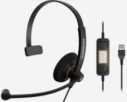 epos sennheiser auriculares micro epos sennheiser sc 30 usb ml cableado - monoaural - cancelacion de