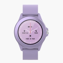 forever reloj smartwatch forever colorum cw - 300 color morado