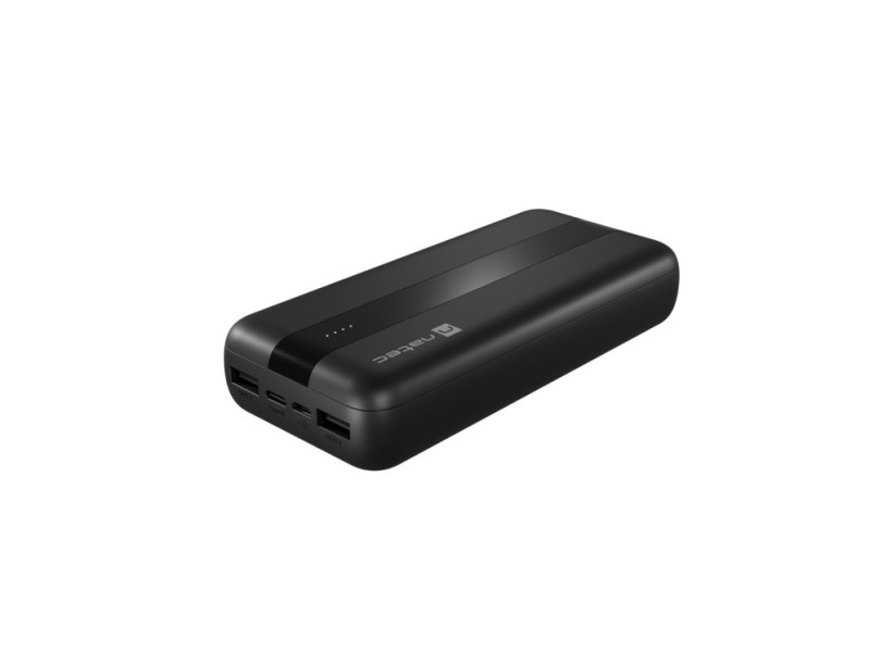 power bank natec trevi 20.000 mah 2xusb 2.1a 1xusb-c negro