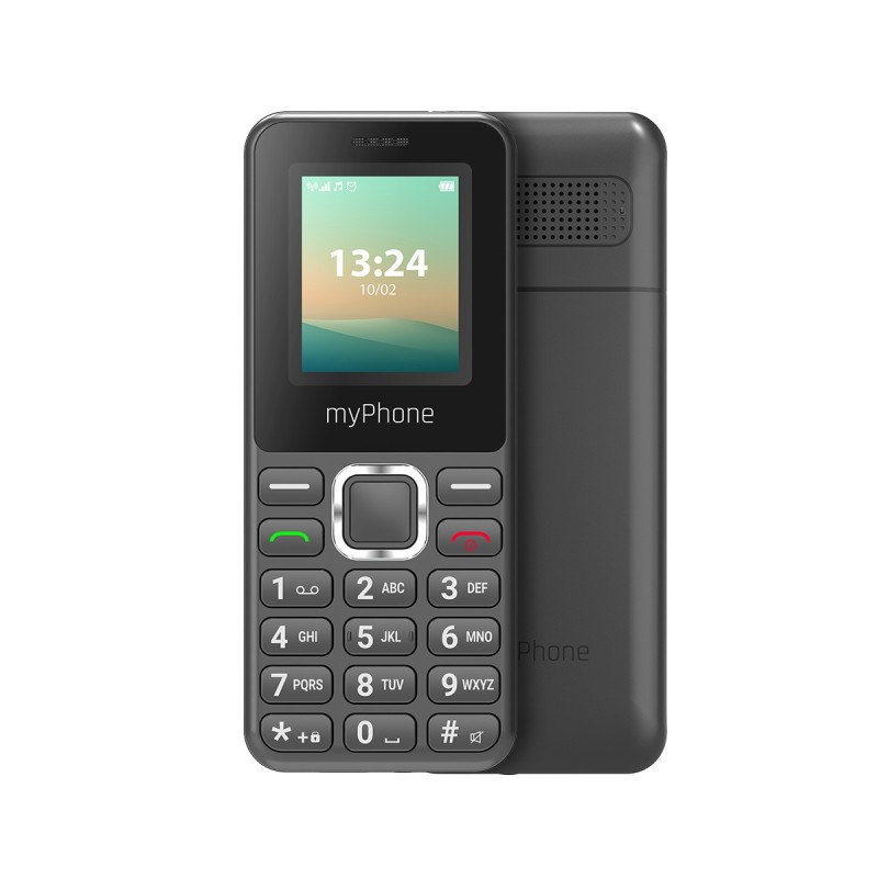 myphone telefono movil myphone 2240 1.77 pulgadas -  4g -  black