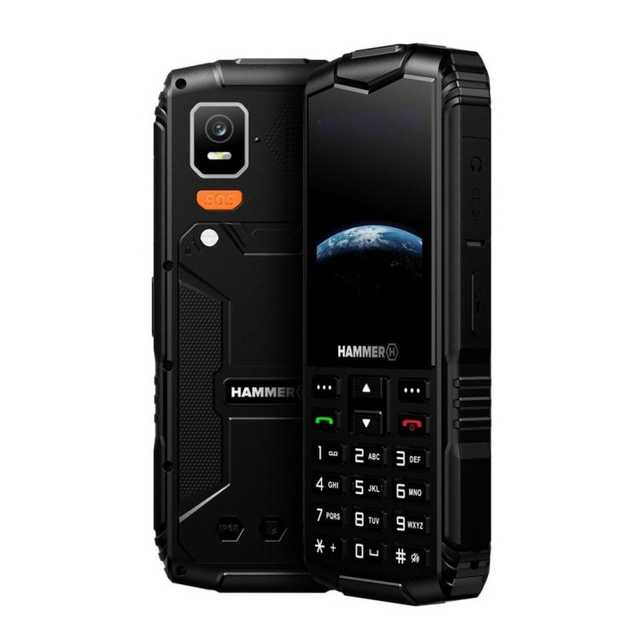 hammer telefono movil rugerizado hammer horizon 2.4 pulgadas -  2mpx -  4g