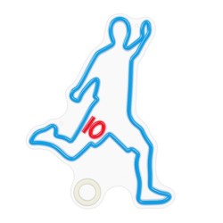 forever lampara forever neon plexi led footballer white