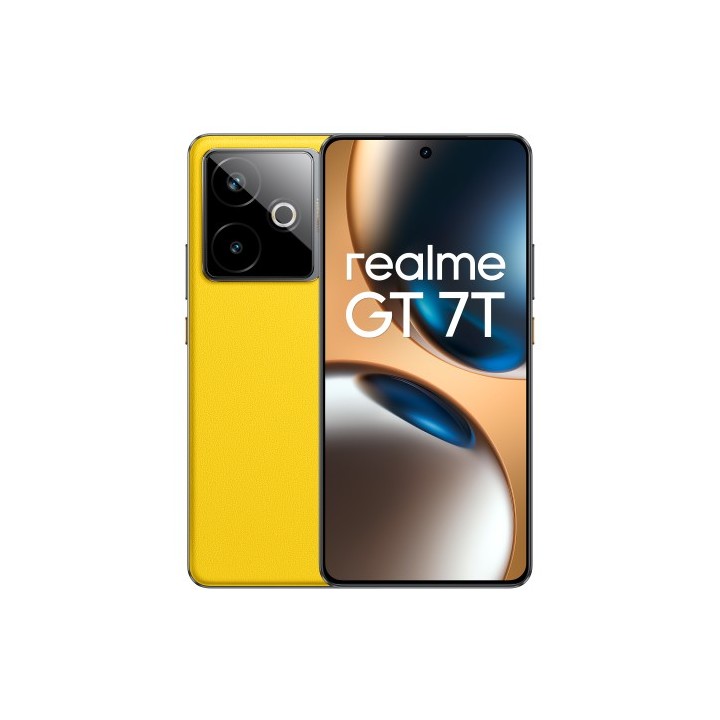 realme realme gt 7t 17,3 cm (6.8) sim doble android 15 5g usb tipo c 12 gb 256 gb 7000 mah amarillo