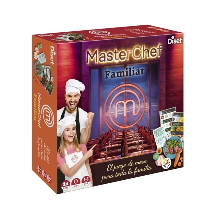 diset juego de mesa masterchef familiar pegi 10