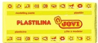 jovi caja 15 pastillas plastilina 150 g - amarillo jovi 7102