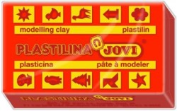 jovi caja 30 pastillas plastilina 50 g - rojo jovi 7005