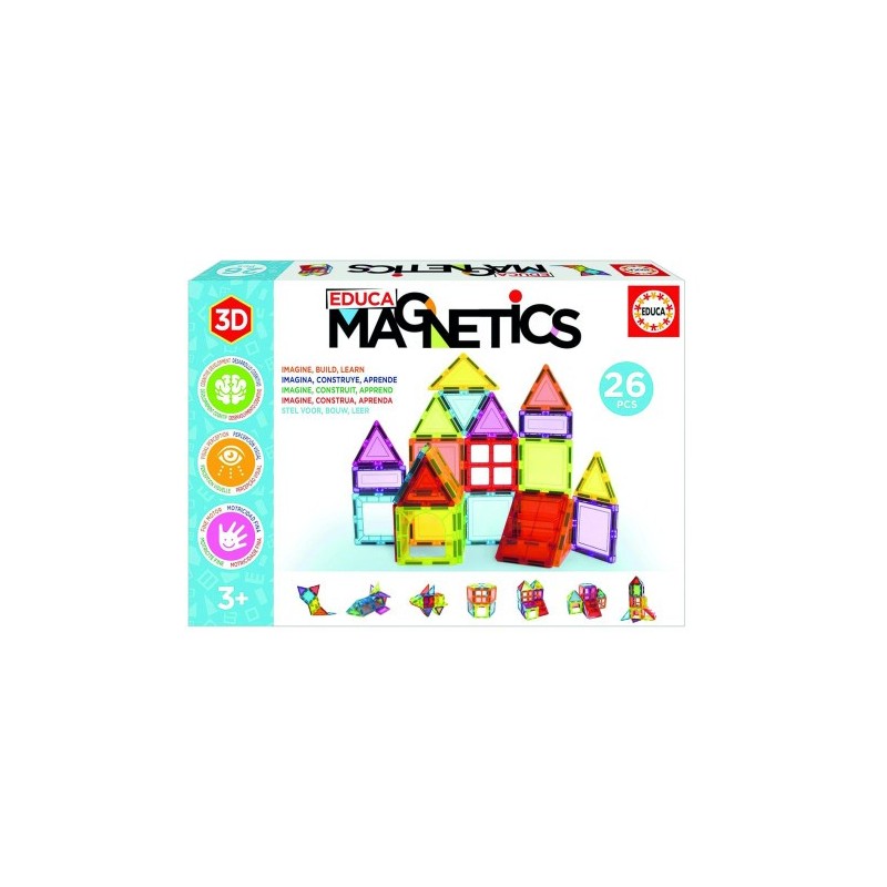 educa borras juego magnetics 26 pcs educa 20022 educa 20022
