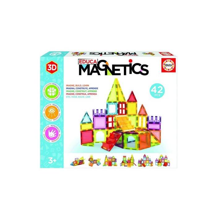 educa borras juego magnetics 42 pcs educa 20023 educa 20023