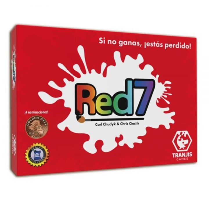 tranjis games sl juego de mesa red7