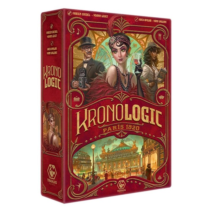 tranjis games sl juego de mesa kronologic: paris 1920