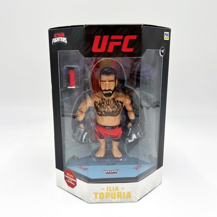 bizak ufc leyendas: maxi figura articulada + accesorios surtido -  ilia topuria