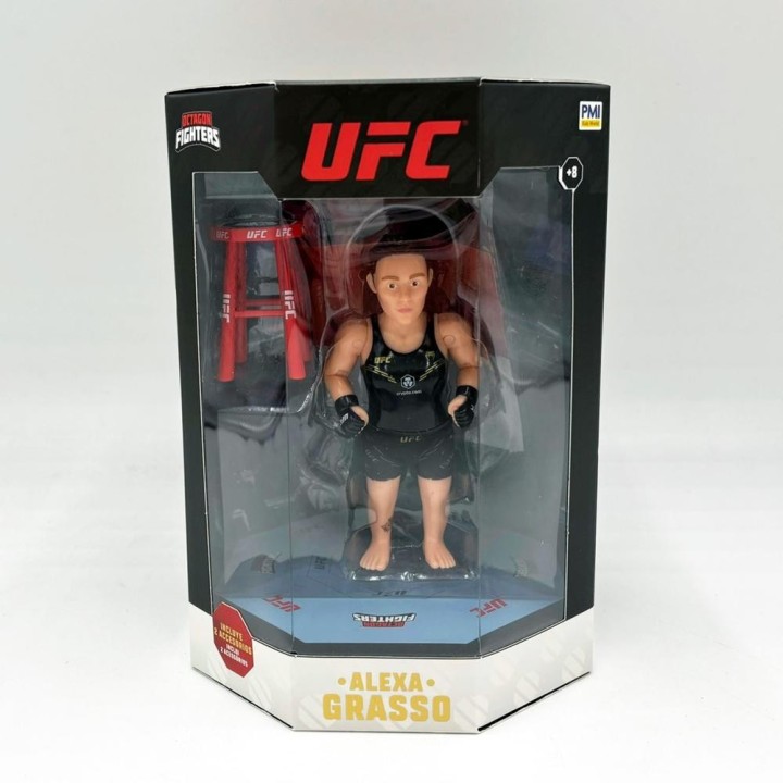 bizak ufc leyendas: maxi figura articulada + accesorios surtido -  alexa grasso