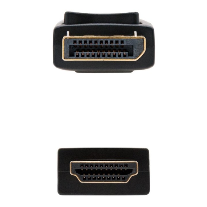 nanocable cable conversor dp a hdmi 3 m negro