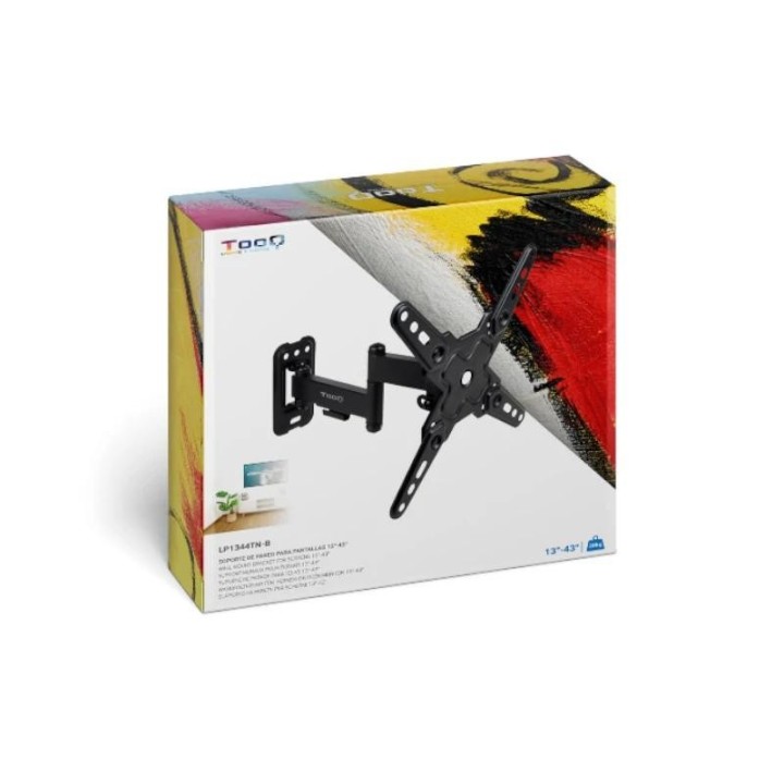 tooq lp1344tn-b soporte pared pantallas 13-43