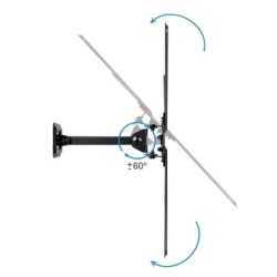 tooq lp1355tn-b soporte pared pantallas 13-55