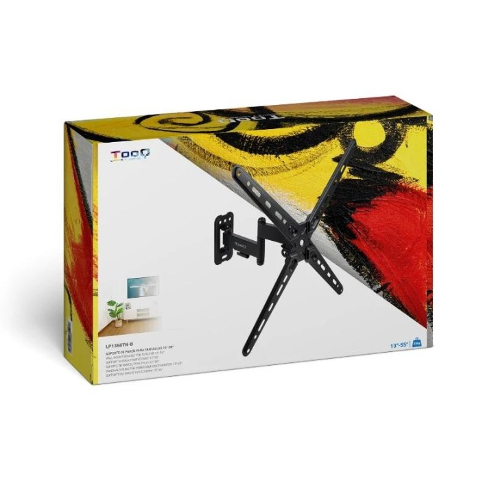 tooq lp1356tn-b soporte pared pantallas 13-55