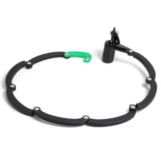 youin candado alum-plegable oval + lampara cola led