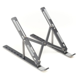 iggual soporte elevador plegable portatil 17 gris