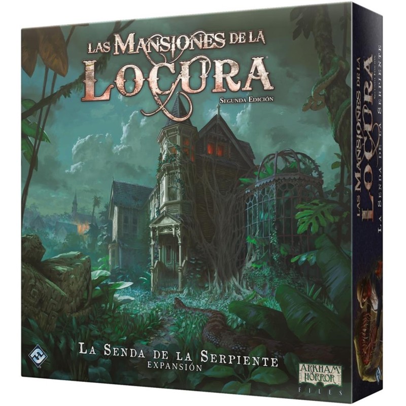 juegos juego de mesa  mansiones de la locura la senda de la serpiente pegi 14