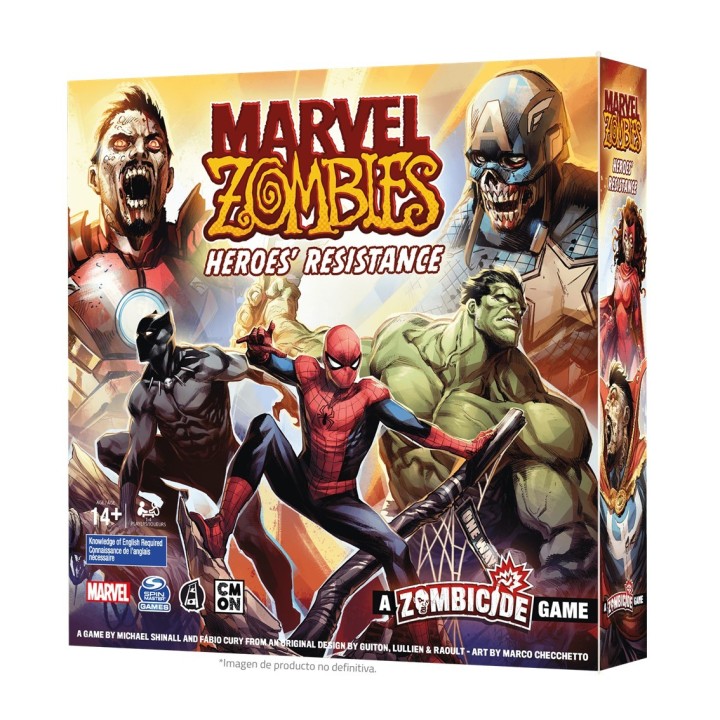 juegos juego de mesa marvel zombies heroes resistance edad recomendada 14 anos