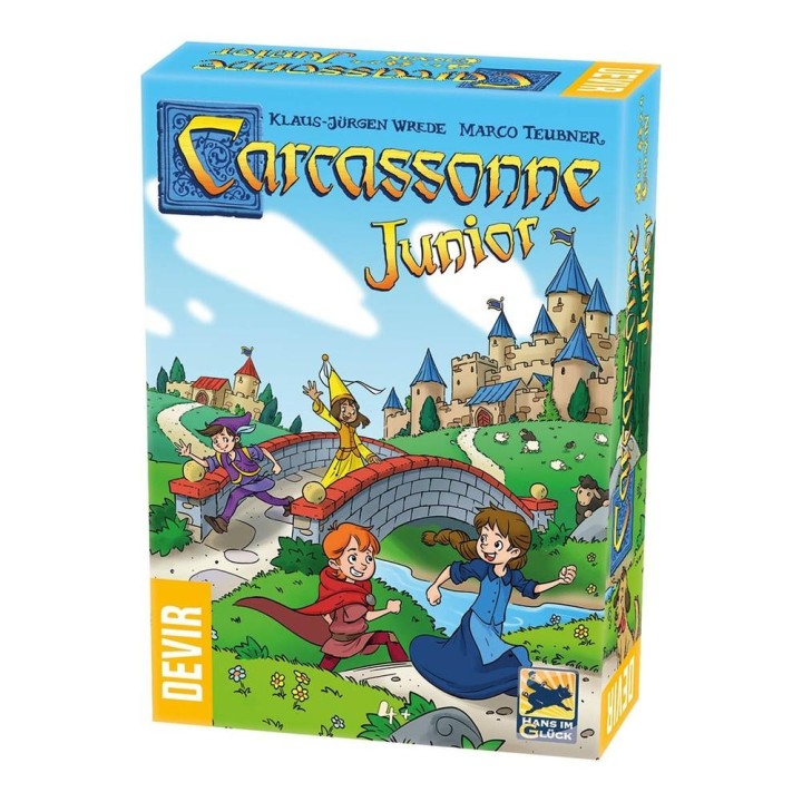 devir juego de mesa devir carcassonne junior (trilingue)