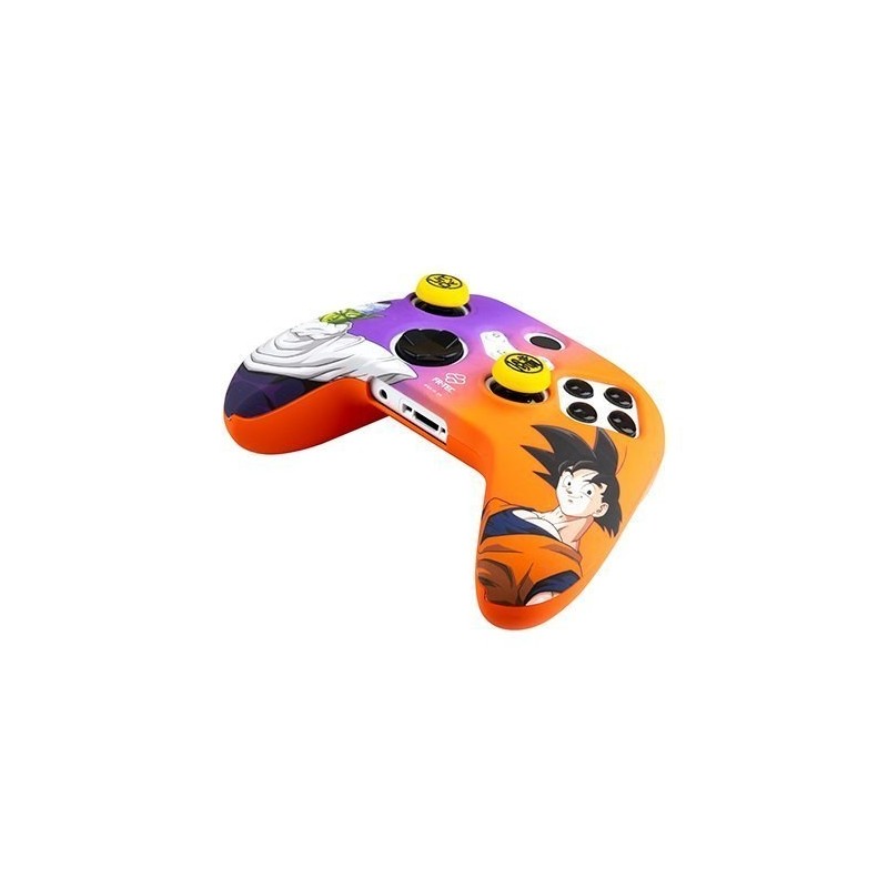 kit funda+grips mando xbox blade  dragon ball z carcasa grips