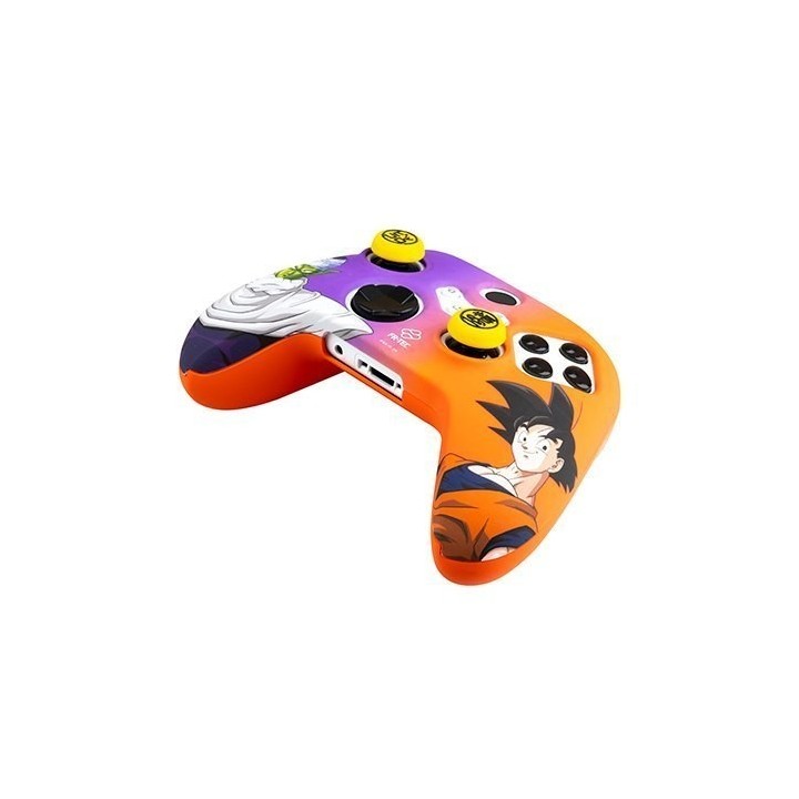 kit funda+grips mando xbox blade  dragon ball z carcasa grips