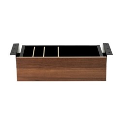 phoenix technologies cajon phoenix para escritorio artisan combinacion negro y madera nogal