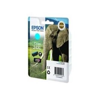 epson cartucho tinta epson t243240 cian xl xp - 750 c13t24324010 -  elefante
