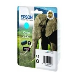 epson cartucho tinta epson t243240 cian xl xp - 750 c13t24324010 -  elefante
