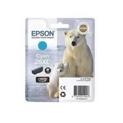 epson cartucho tinta epson t263240 cian xl xp - 600 - 605 - 700 - 800 -  oso polar
