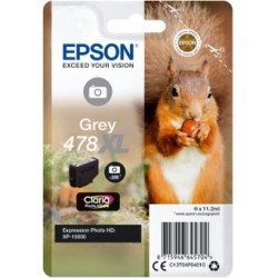 epson cartucho tinta epson c13t04f64010 singlepack gris 478xl claria photo hd ink