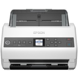 epson escaner sobremesa epson workforce ds - 730n a4 -  40ppm -  usb tipo b -  red -  adf -  lcd