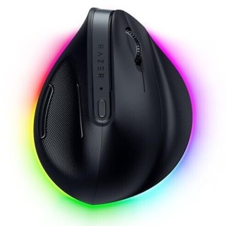 razer razer pro click v2 vertical raton universal mano derecha rf wireless + bluetooth + usb type-c
