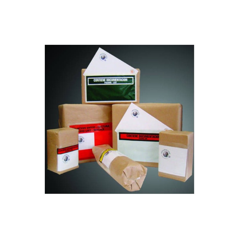 varios caja de 1.000 sobres packing list a5/c5 - 225x160 mm transparente p817 f