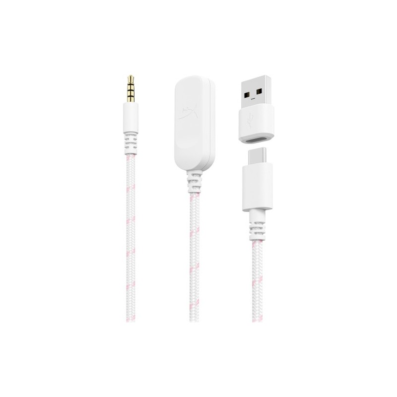 hyperx hp hyperx cloud iii white-pink - gaming headset - 9w1q4aa