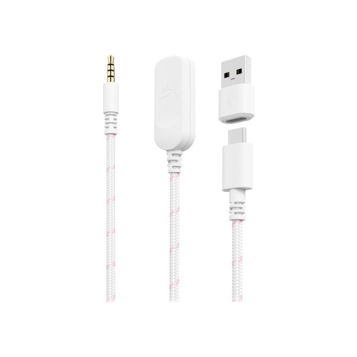 hyperx hp hyperx cloud iii white-pink - gaming headset - 9w1q4aa